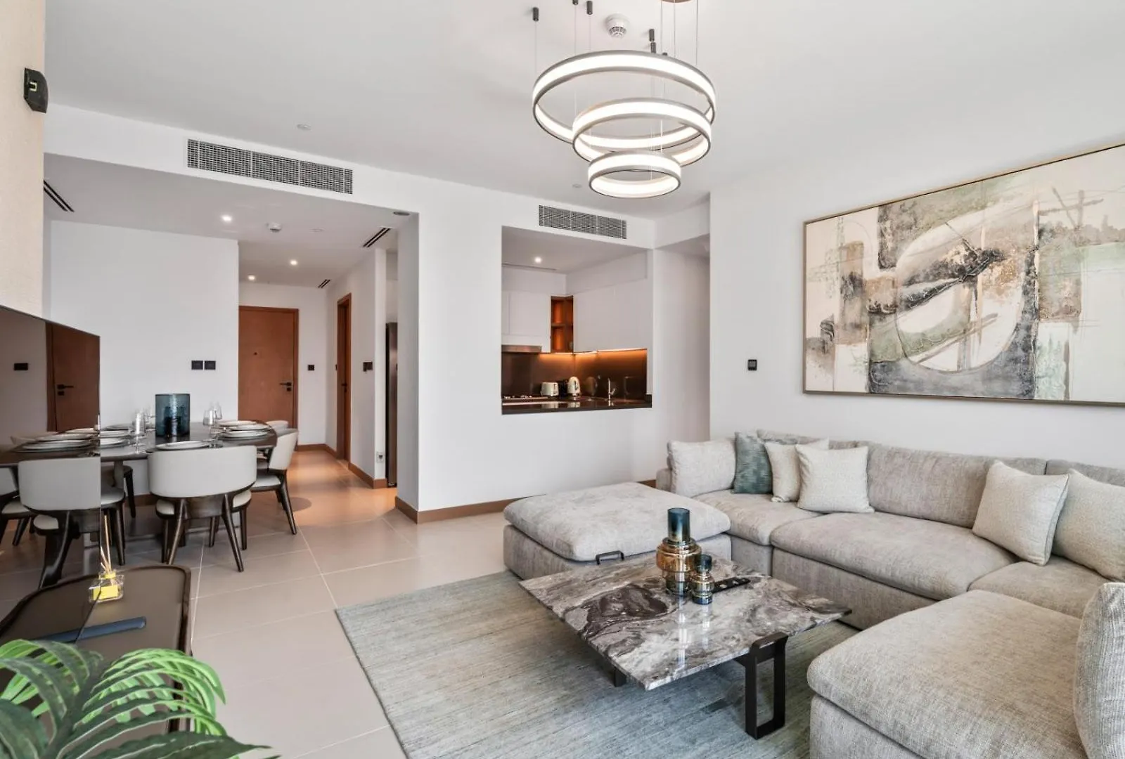 ドバイContemporary 3Br With Stylish Interiors - Vida Marina 28アパートメント アラブ首長国連邦