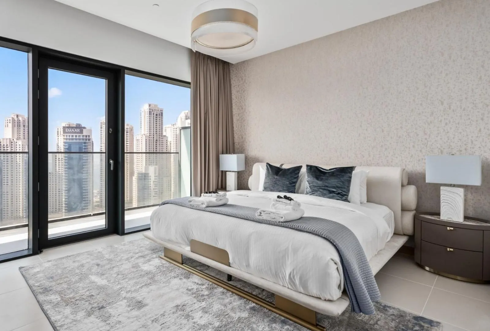 Apartament Contemporary 3Br With Stylish Interiors - Vida Marina 28 Dubaj Zjednoczone Emiraty Arabskie