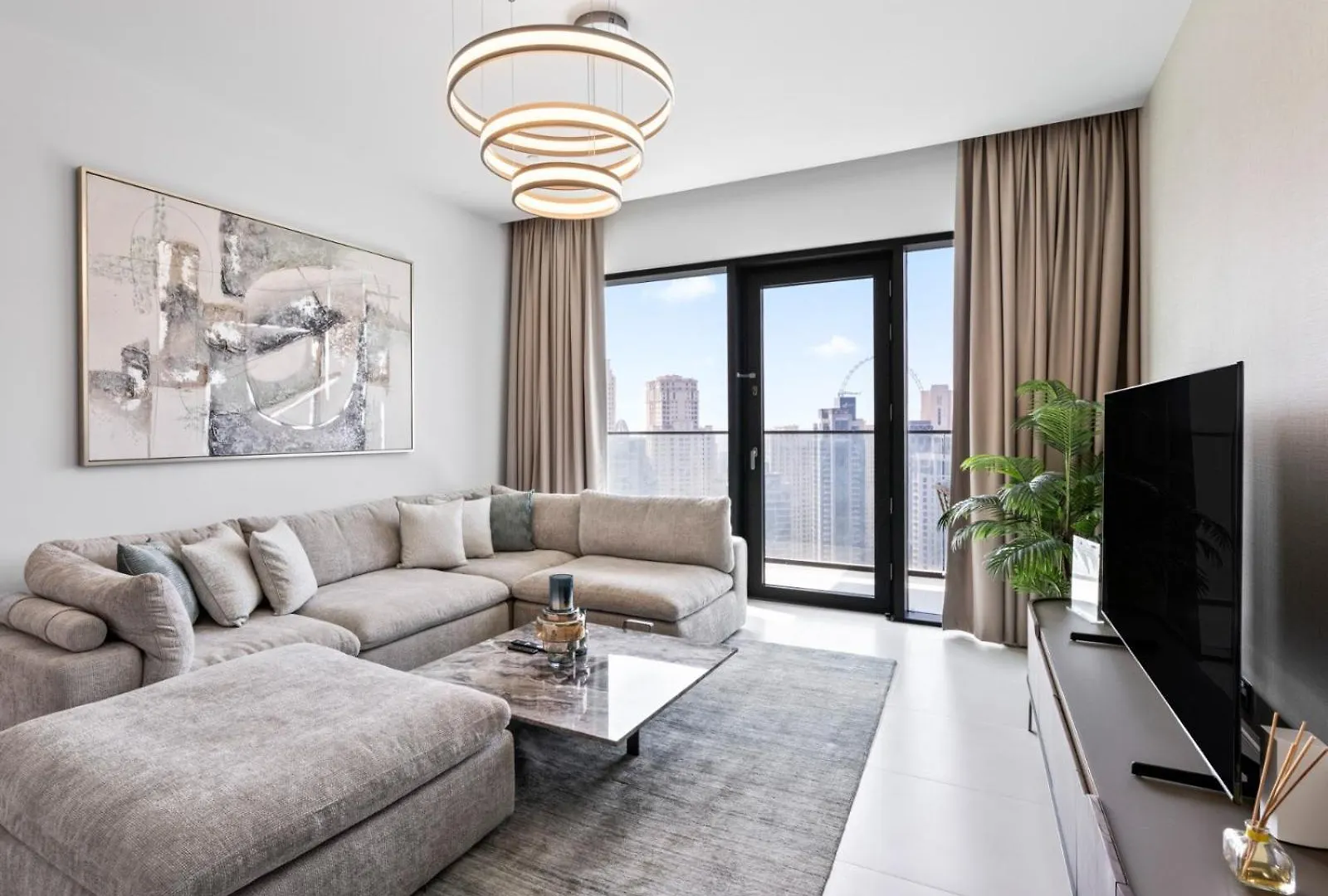 Apartament Contemporary 3Br With Stylish Interiors - Vida Marina 28 Dubaj