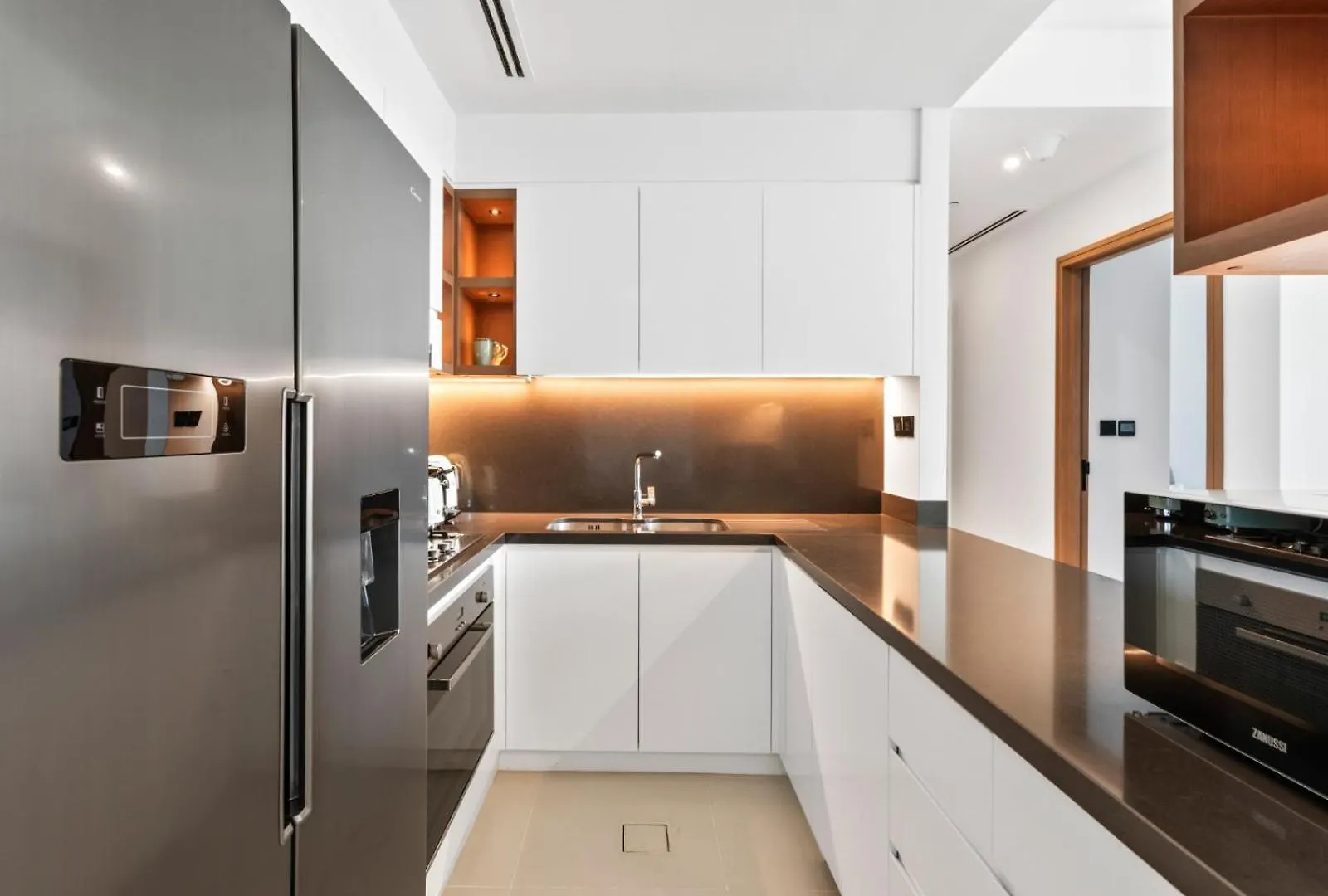 Apartament Contemporary 3Br With Stylish Interiors - Vida Marina 28 Dubaj